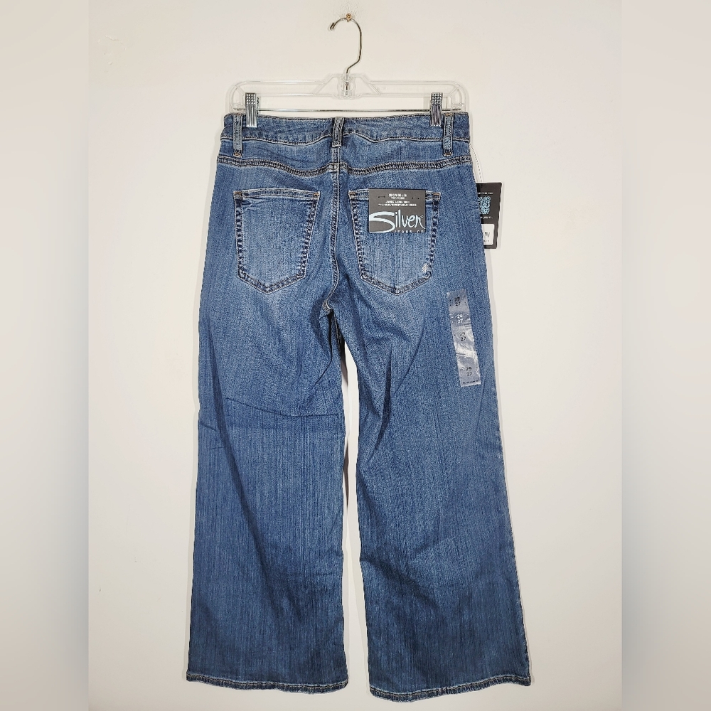 NWT Silver Suki Wide Leg Jeans, Size 29 - Picture 4 of 6